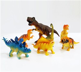 搪胶玩具小恐龙